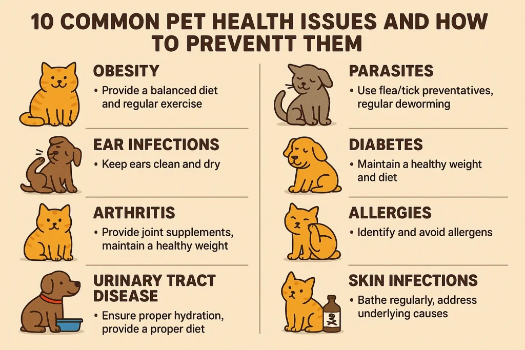 10 Common Pet Health Issues and How to Prevent Them
